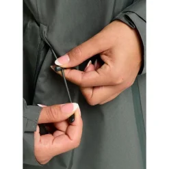 Jack Wolfskin Icecape 3In1 Donsjas Dames Rds - slate green