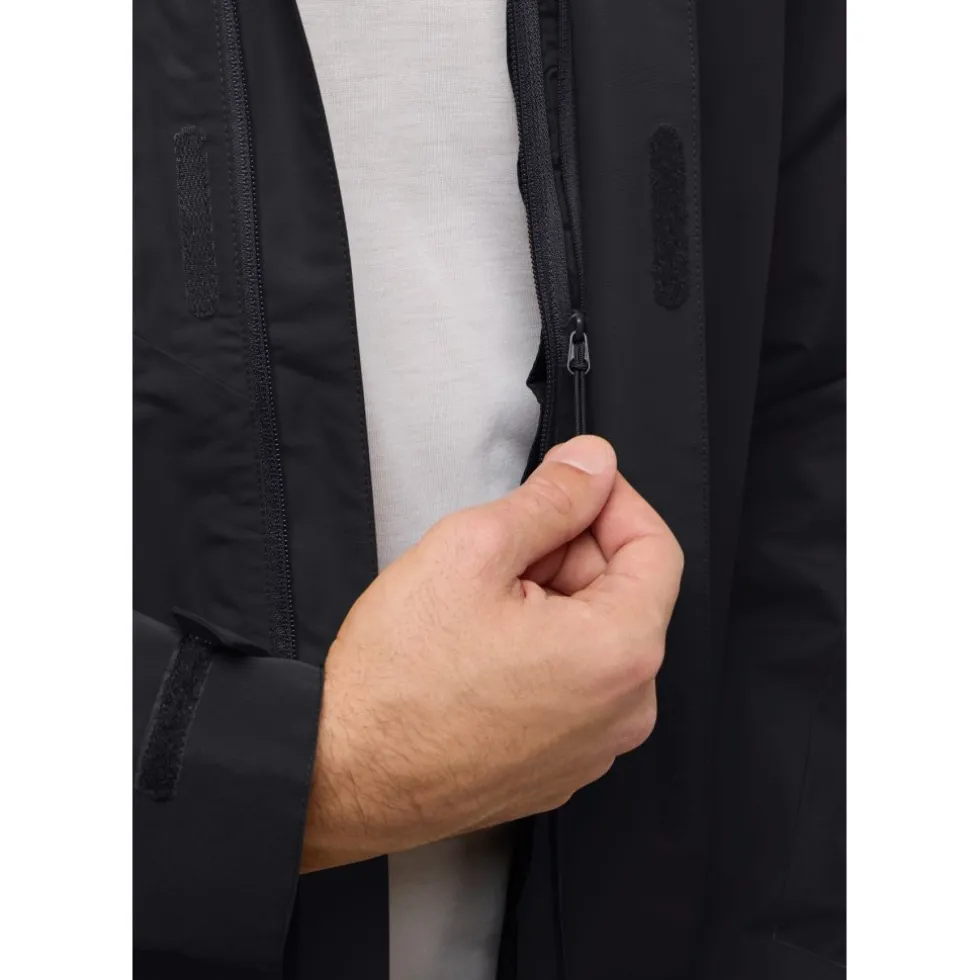Jack Wolfskin Jasper 3In1 Jas Heren - zwart