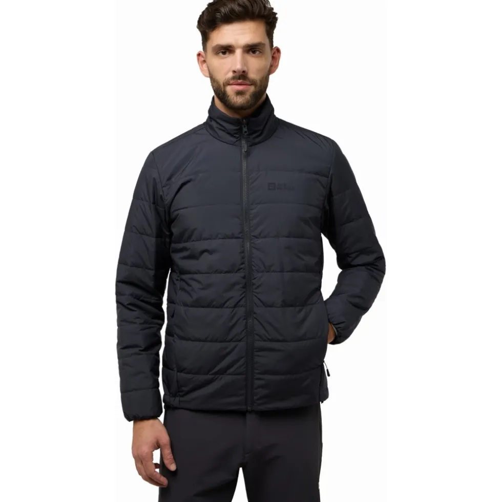 Jack Wolfskin Jasper 3In1 Jas Heren - zwart
