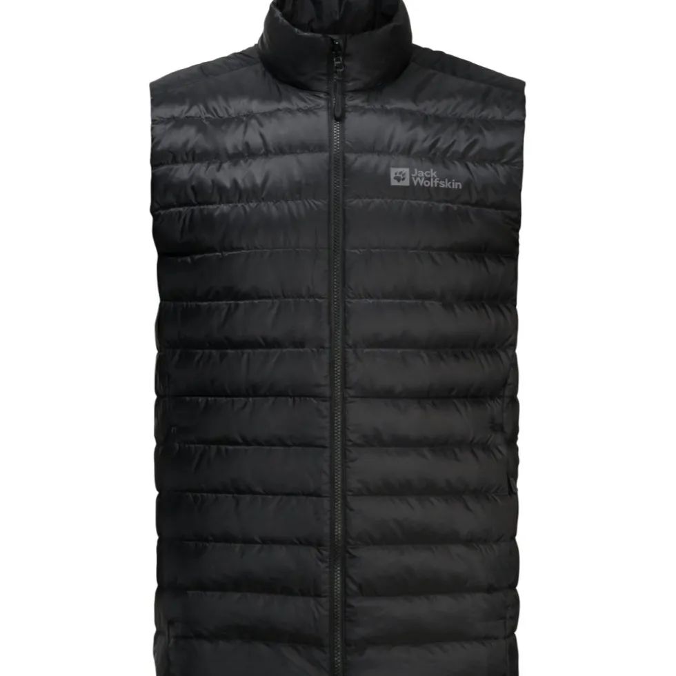 Jack Wolfskin Pilvi Donzen Bodywarmer Heren - zwart