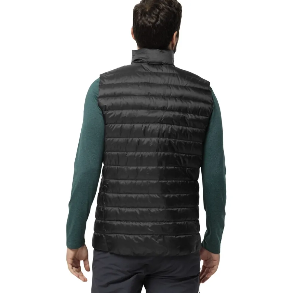 Jack Wolfskin Pilvi Donzen Bodywarmer Heren - zwart