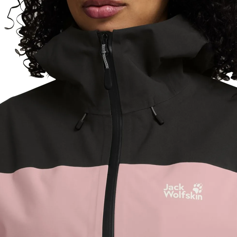 Jack Wolfskin Rockpaw 3L Jas Dames - rosegarden