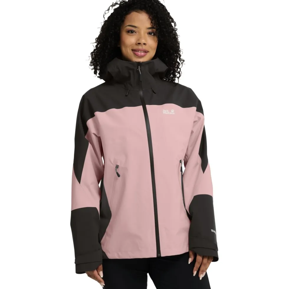 Jack Wolfskin Rockpaw 3L Jas Dames - rosegarden