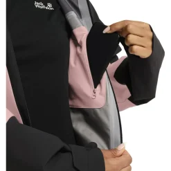 Jack Wolfskin Rockpaw 3L Jas Dames - rosegarden