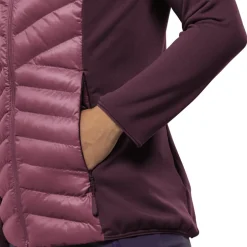 Jack Wolfskin Routeburn Pro Hybrid Jas Dames - raisin