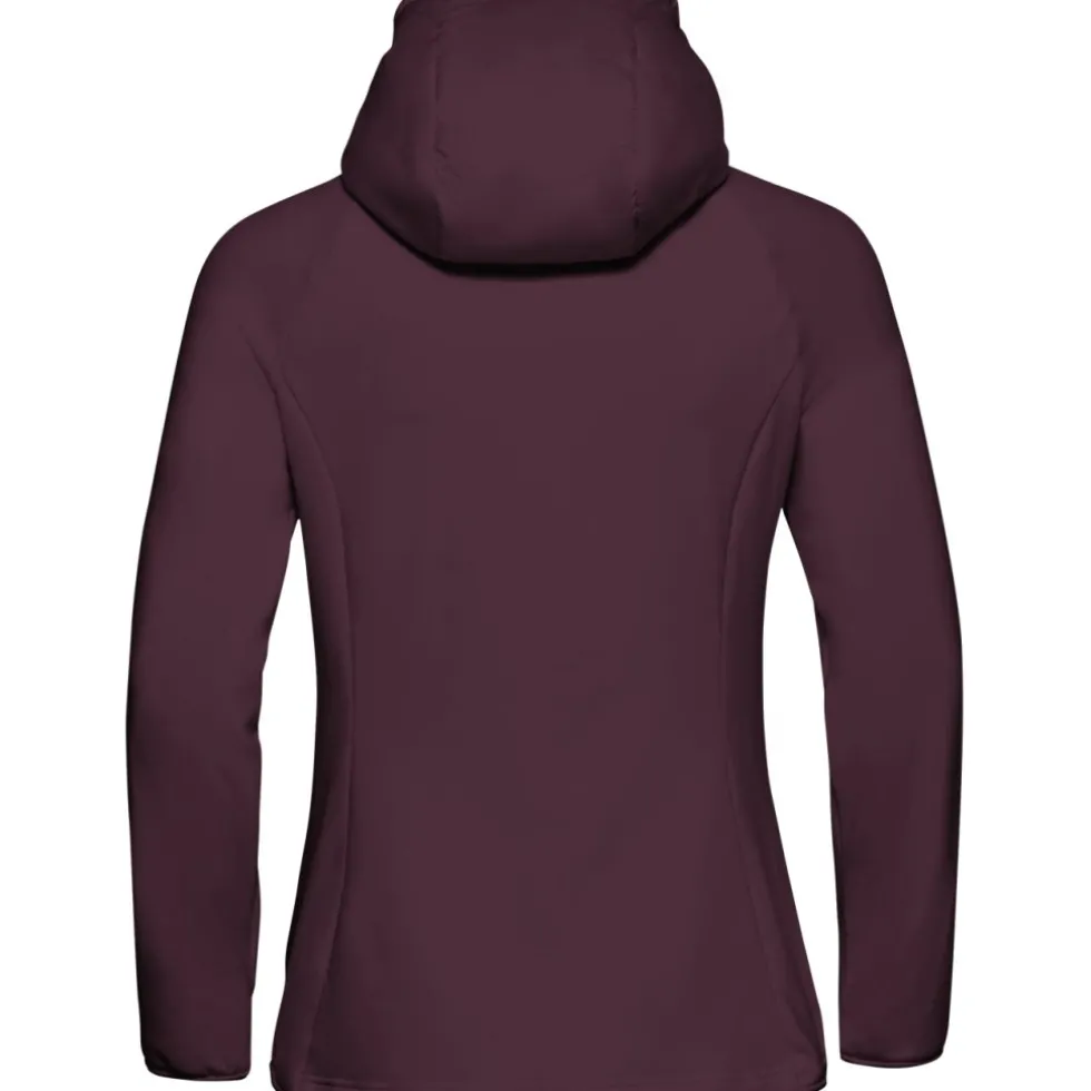 Jack Wolfskin Routeburn Pro Hybrid Jas Dames - raisin