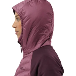 Jack Wolfskin Routeburn Pro Hybrid Jas Dames - raisin