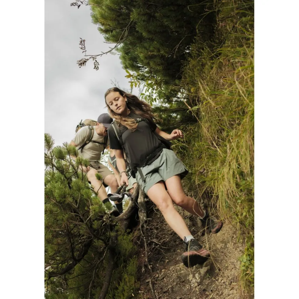 Jack Wolfskin Wild Hike Texapore Mid Wandelschoenen voor dames - mineral red
