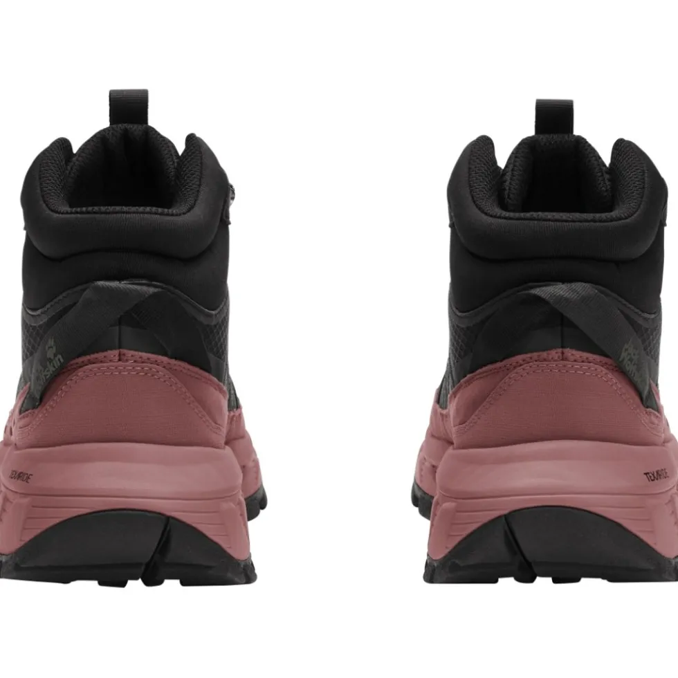 Jack Wolfskin Wild Hike Texapore Mid Wandelschoenen voor dames - mineral red