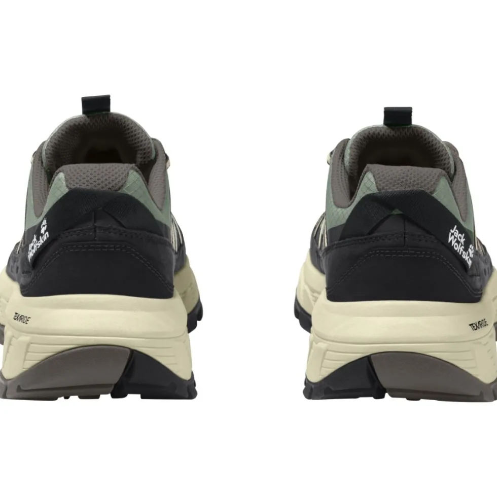 Jack Wolfskin Wild Hike Texapore Low Wandelschoenen voor dames - green zinnia