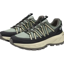 Jack Wolfskin Wild Hike Texapore Low Wandelschoenen voor dames - green zinnia