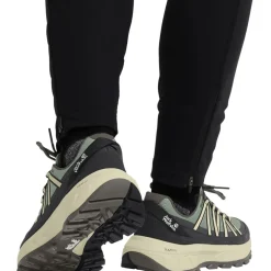 Jack Wolfskin Wild Hike Texapore Low Wandelschoenen voor dames - green zinnia