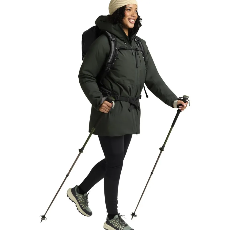Jack Wolfskin Wild Hike Texapore Low Wandelschoenen voor dames - green zinnia