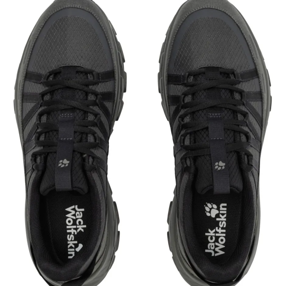 Wandelschoenen|Wandelschoenen < Jack Wolfskin Wild Hike Texapore Low Wandelschoenen Heren - black / phantom