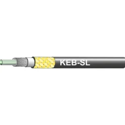 Jagwire Brake Housing with Slick-Lube Liner, Kevlar-Reinforced, with End Caps - 10m
