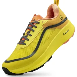 Hardloopschoenen Voor Op De Weg|Schoenen < Joe Nimble Addict Flow Hardloopschoenen Dames - Geel-Oranje
