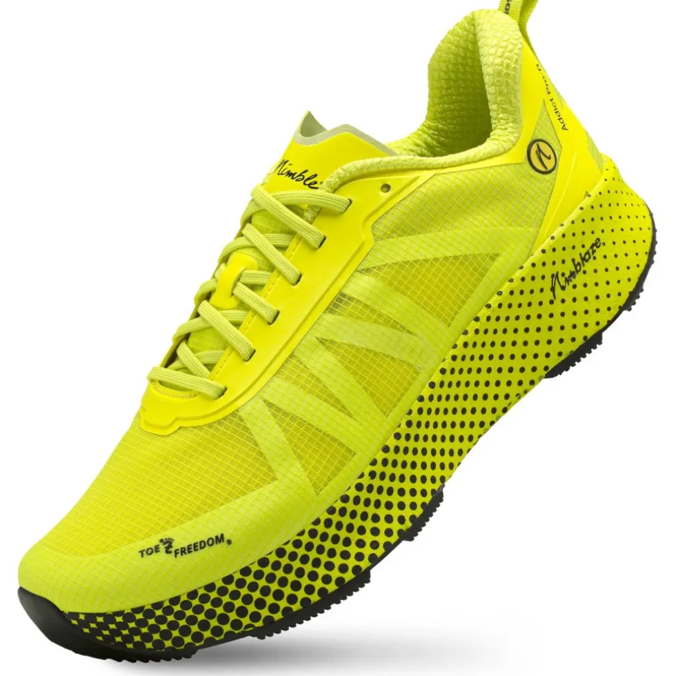 Joe Nimble Addict Pro-R Hardloopschoenen Dames - Geel