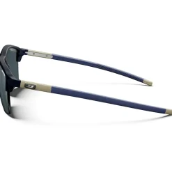 Julbo Crossline Bril - Translucent Matt Blue/Shiny Beige - Silver Flash Reactive 1-3 Glare Control