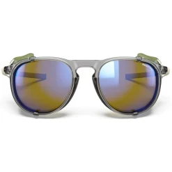 Julbo Millenium Zonnebrillen - Grey Translucent Glossy / Khaki / Beige - Blue Flash Reactiv 2-4