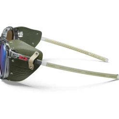 Julbo Millenium Zonnebrillen - Grey Translucent Glossy / Khaki / Beige - Blue Flash Reactiv 2-4
