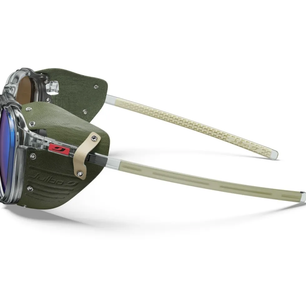 Julbo Millenium Zonnebrillen - Grey Translucent Glossy / Khaki / Beige - Blue Flash Reactiv 2-4