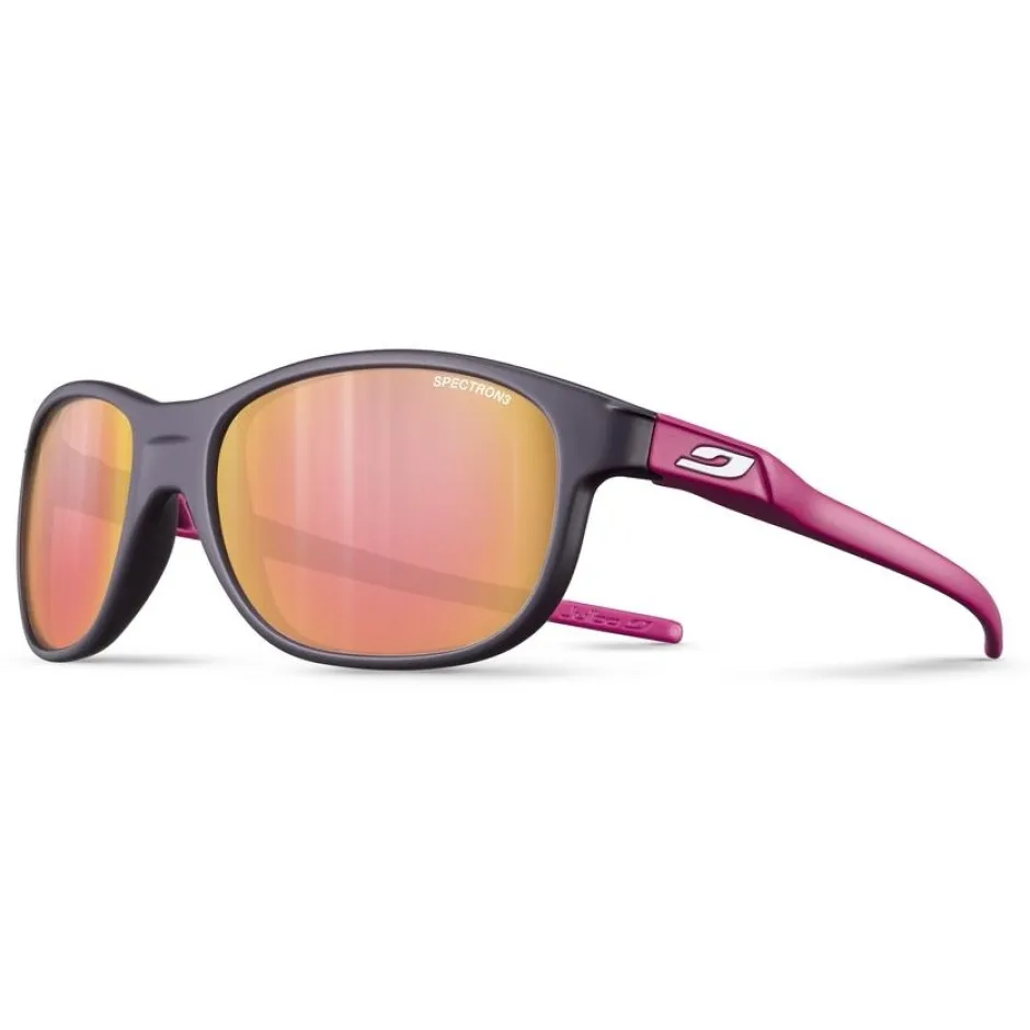 Brillen Kinderen < Julbo Arcade Zonnebrillen Kinderen - Dark Purple/Dark Pink - Pink Gold Spectron 3