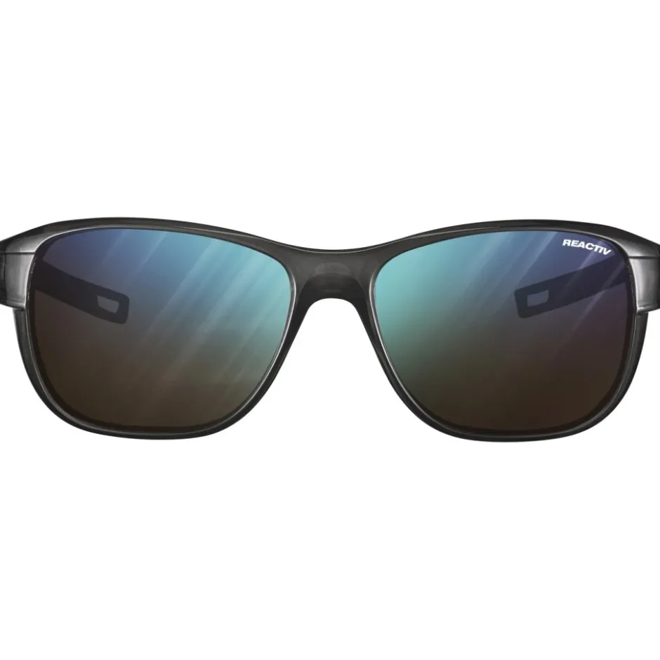 Alpine & Skibrillen < Julbo Camino M Zonnebril - Translucent Matt Black/Grey - Blue Flash Reactive 2-4