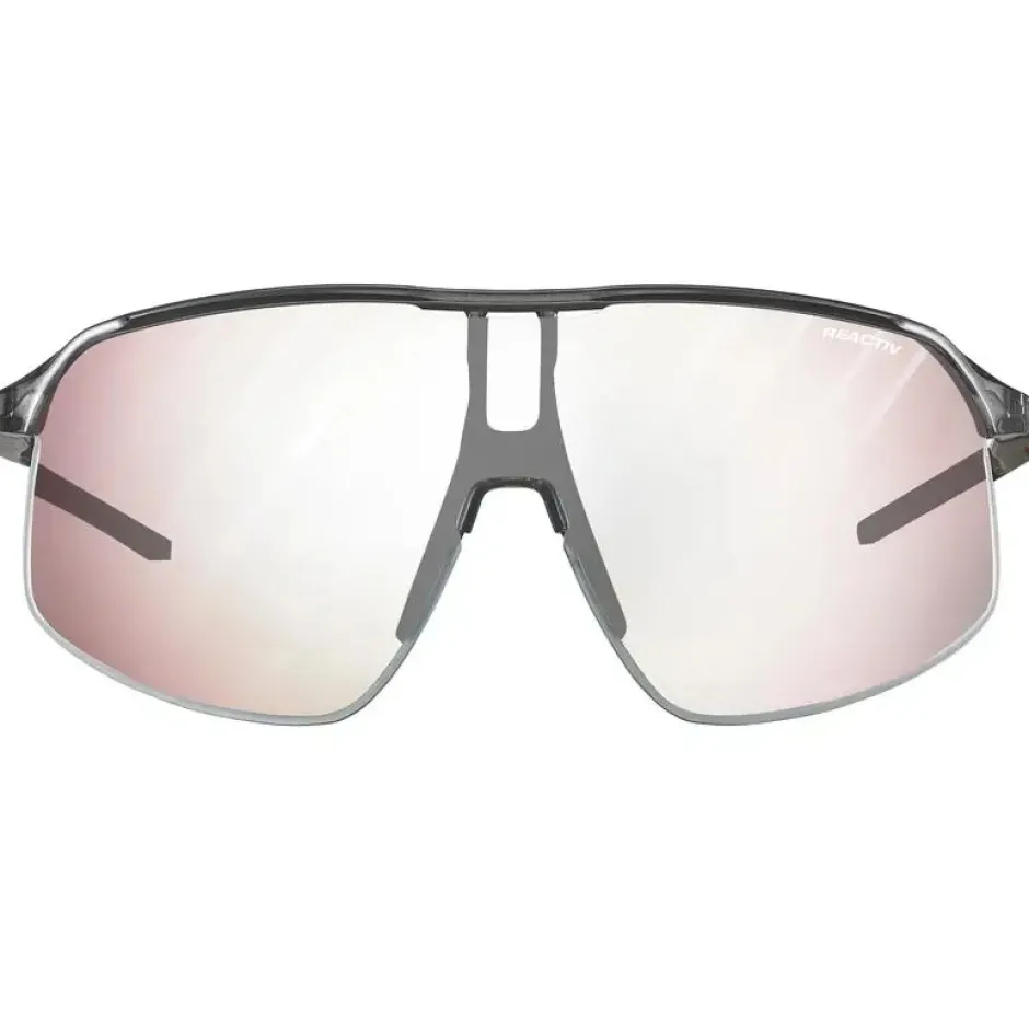 Mtb-Brillen|Racefietsbrillen < Julbo Density Bril - Translucent Black/Copper - Reactive 0-3 High Contrast