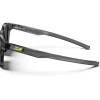 Julbo Elwood Bril Kinderen - Shiny Translucent Black - Green Flash Spectron 3