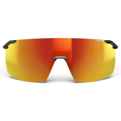 Mtb-Brillen|Racefietsbrillen < Julbo Faster M Zonnebrillen - Black / Yellow / Multilayer Red - Reactiv 1-3 Light Amplifier