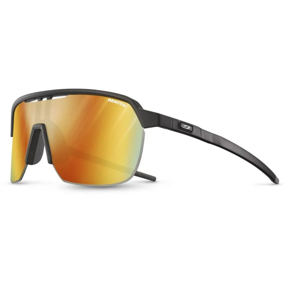 Julbo Frequency Zonnebril - Black/Grey - Multilayer Red Reactive 1-3 Light Amplifier