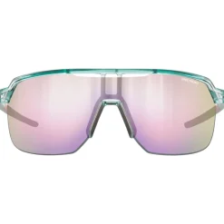Mtb-Brillen|Racefietsbrillen < Julbo Frequency Zonnebril - Light Green/Pink - Multilayer Light Pink Spectron 3