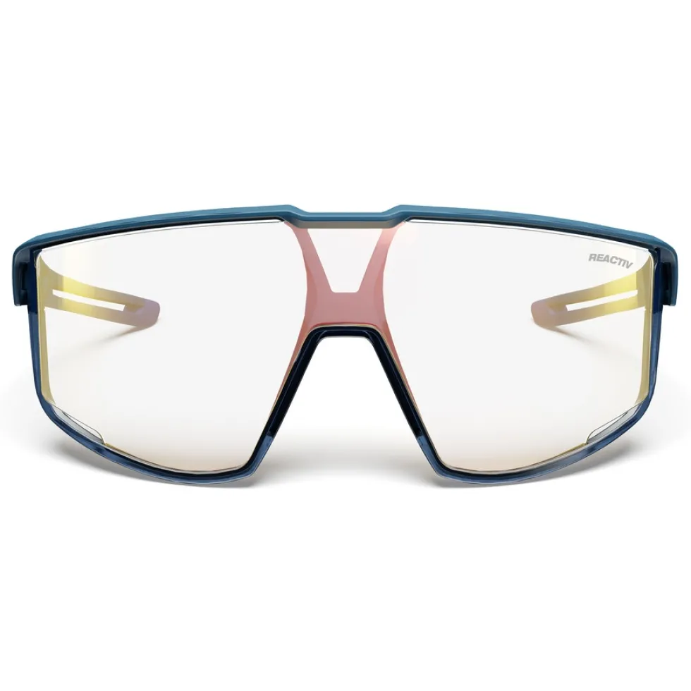 Julbo Fury Zonnebril - Blue/Translucent Blue - Reactiv 0-3 High Contrast