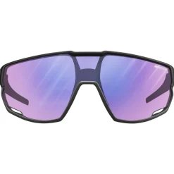 Julbo Rush Sunglasses - Black/Black - Multilayer Blue Reactive 1-3 High Contrast