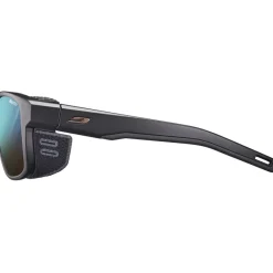 Alpine & Skibrillen < Julbo Shield M Zonnebril - Black/Black - Blue Flash Reactiv 2-4