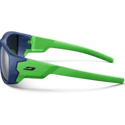 Brillen Kinderen < Julbo Stronger Spectron 3 Zonnebrillen voor kinderen - Dark Blue / Green - Grey Silver Flash