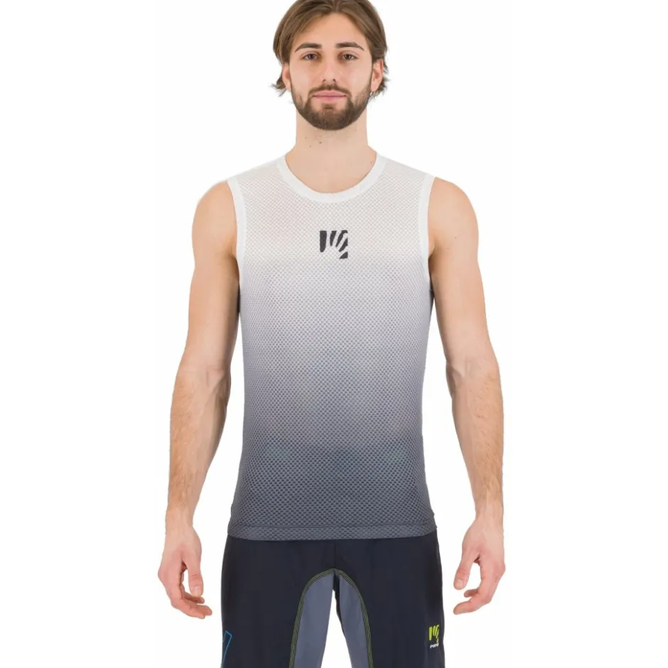 Ondershirts|Ondergoed < Karpos Verve esh Hed zonder ouwen Heren - vucan/bright white