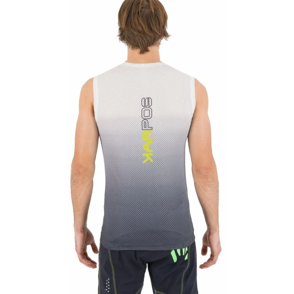 Ondershirts|Ondergoed < Karpos Verve esh Hed zonder ouwen Heren - vucan/bright white