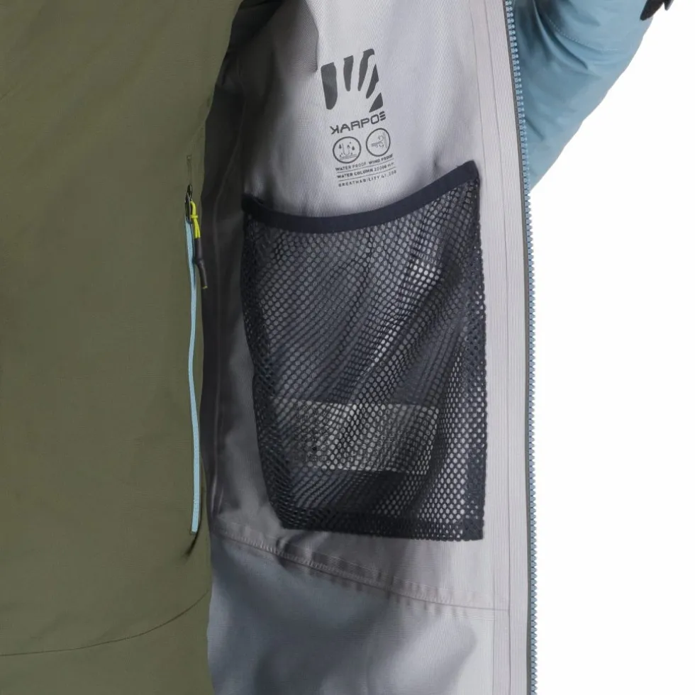 Karpos Storm Evo Jas Heren - woodl.gray/smoke blue