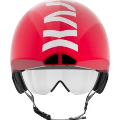 KASK Mistral Trial Helmet - Black/Red