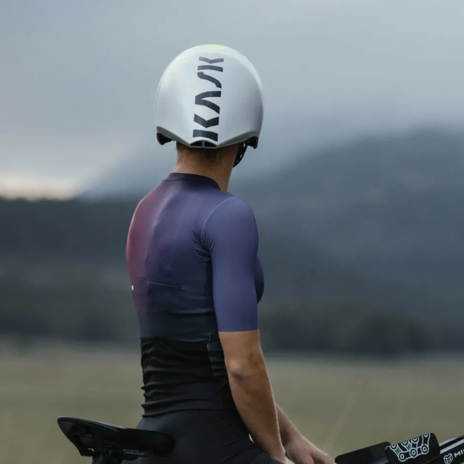 Tijdrithelmen < KASK istra Tria Heet - White/Siver