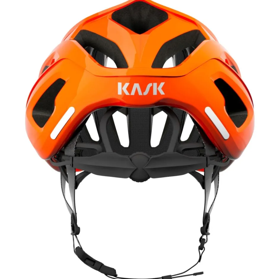 Racefietshelmen < KASK ojito³ WG11 Racefiethe - Orange Fuo