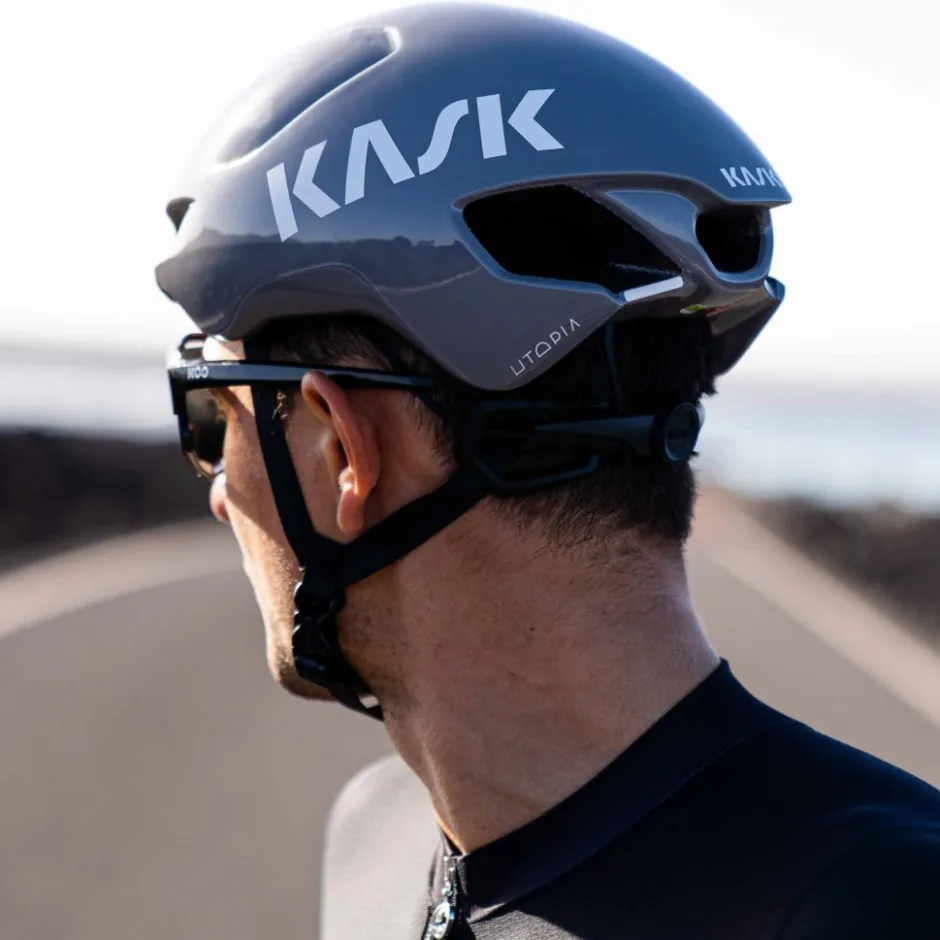 Racefietshelmen < KASK UTOPIA Y WG11 Racefiethe - Wit