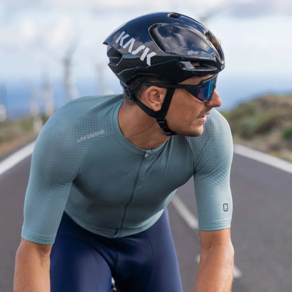 Racefietshelmen < KASK UTOPIA Y WG11 Racefiethe - Wit