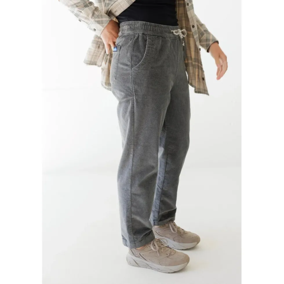 KAVU All Decked Out Broek Dames - Dark Shadow