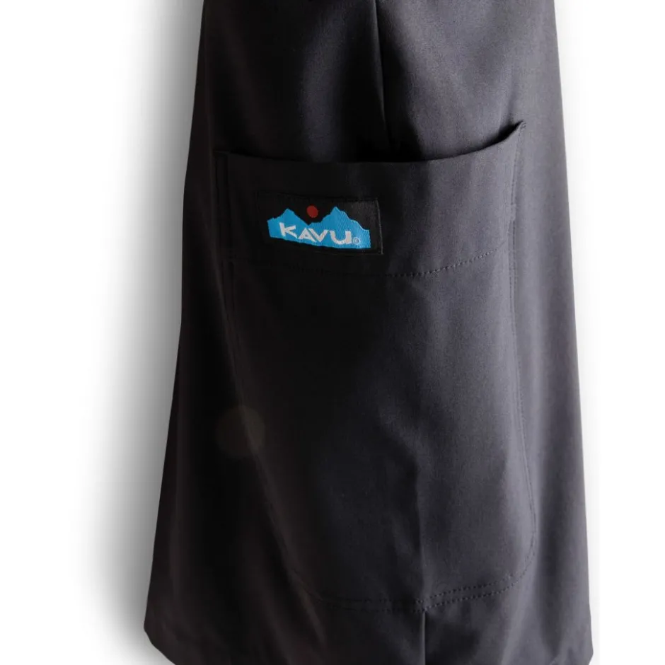 Broeken & Rokken < KAVU Montanita Jumper Tuinbroek Dame - Black