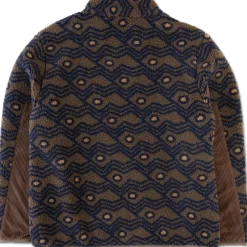 KAVU Wayside Fleece Jas Heren - Walnut Mountain