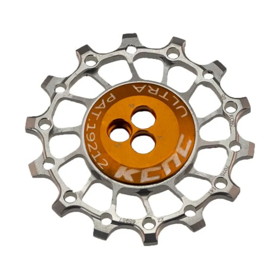 Derailleurs|Derailleur Accessoires < KCNC Asymmetrical Narrow / Wide Aluminium Jockey Wheels