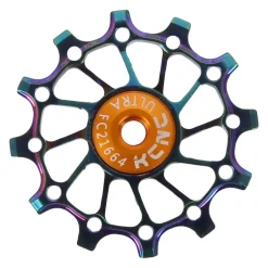 Derailleurs|Derailleur Accessoires < KCNC Jockey Wheels Long Teeth Narrow / Wide Aluminium - verschillende kleuren