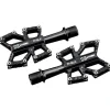 KCNC Slim Road Kyrex Platform Pedal with Titanium Axle - black
